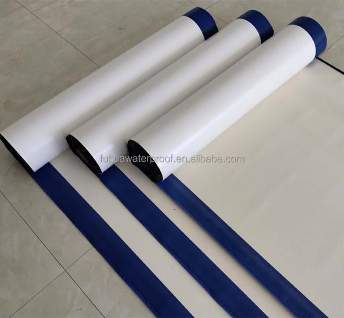 Высокополимерная HDPE самоклеящаяся водонепроницаемая мембрана с гранулами экологически чистый ответ на строительную водонепроницаемость 10