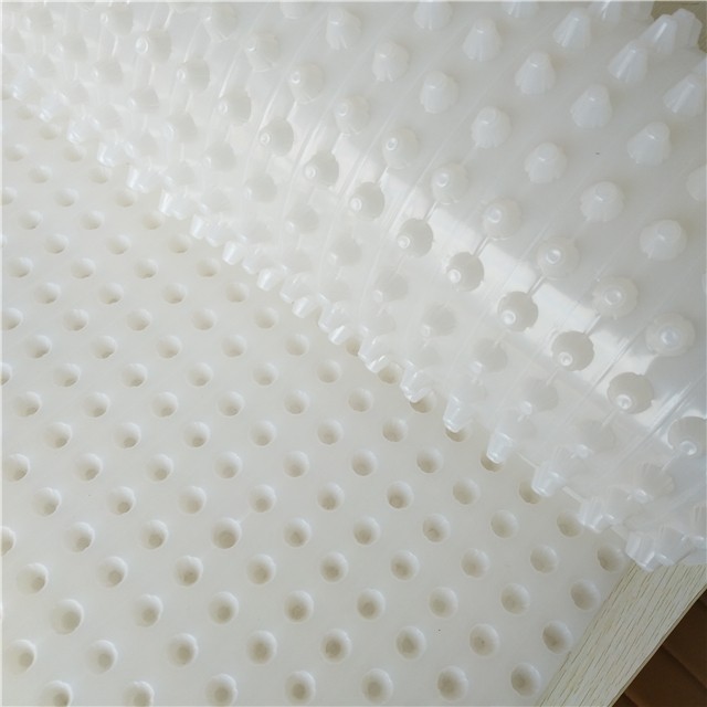 10m/20m/30m HDPE дренажная капсулированная мембрана для гидроизоляции фундаментов и гидроизоляции стен 6
