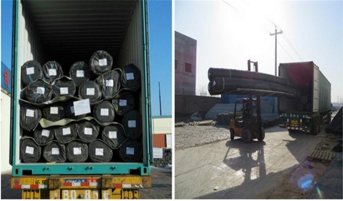 40 Mil 80mil HDPE Geomembrane Liners для плотин / свалок / водоемов / рыбных ферм Удовлетворение требований клиентов 13