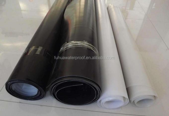 Геомембрана полигона для рыболовных бассейнов Лайнер HDPE LDPE Геомембрана для долговременной работы 1