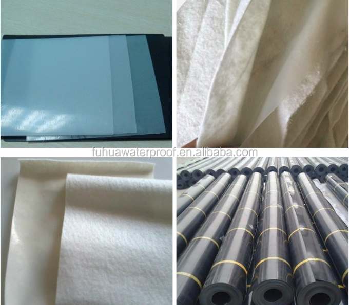 Экологически чистый чёрный геомамбрана из HDPE для озерных лайнеров толщина 0,3 мм - 3,0 мм 13