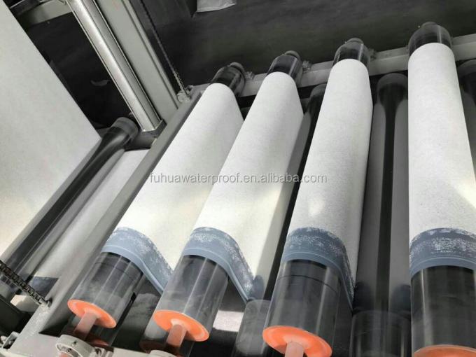 Высокополимерная HDPE самоклеящаяся водонепроницаемая мембрана с гранулами экологически чистый ответ на строительную водонепроницаемость 7