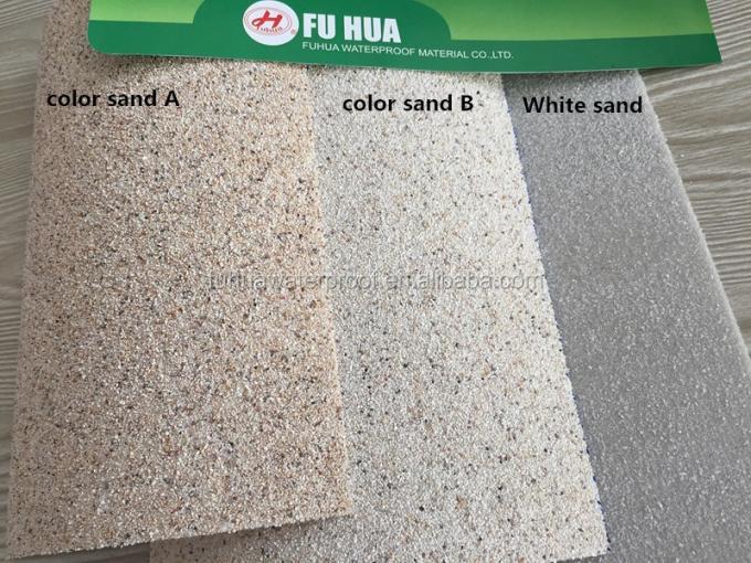 Высокополимерная HDPE самоклеящаяся водонепроницаемая мембрана с гранулами экологически чистый ответ на строительную водонепроницаемость 2