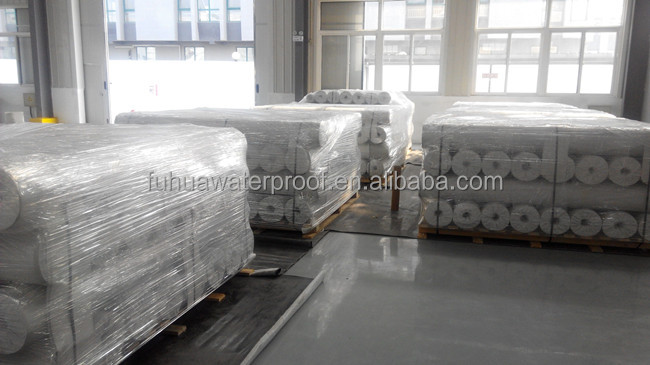 1.0m 2,0m Ширина HDPE самоклеящаяся мембрана для гидроизоляции с современным дизайном и гранулы слепой стены под землей 14