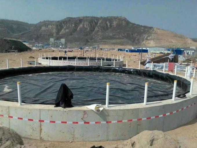 Экологически чистый чёрный геомамбрана из HDPE для озерных лайнеров толщина 0,3 мм - 3,0 мм 8