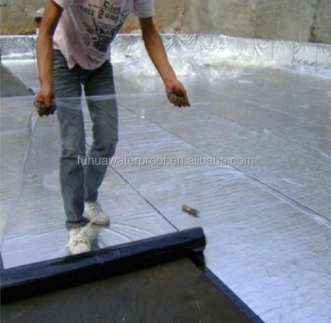 SBS самоклеящийся Алюминиевый кровельный лист водонепроницаемая битумная мембрана толщина 1,0-5 мм водонепроницаемая прочная 6