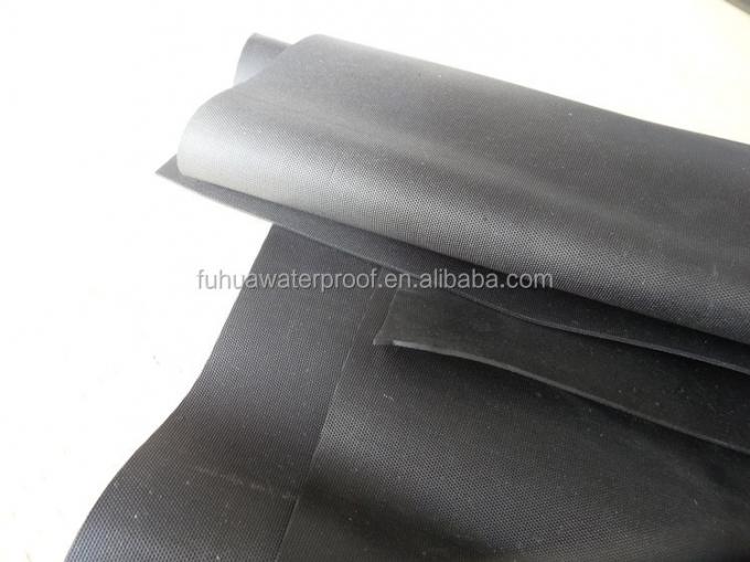 1.0mm1.2mm1.5mm2.0mm Толщина EPDM катушной резиновой водонепроницаемой мембраны для крыши мусорное бассейн и туннель водонепроницаемость 1