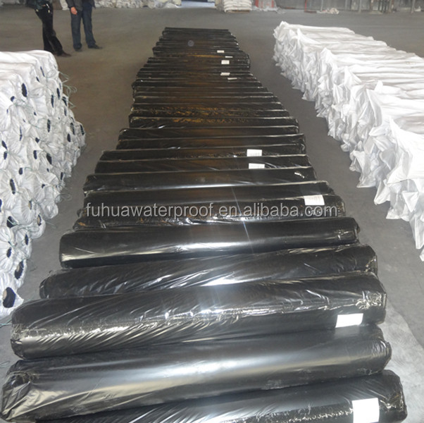 1.2MM Толщина EPDM резиновая водонепроницаемая мембрана для плоской крыши напрямую поставляется 3