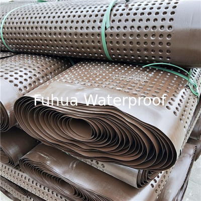 Good price Фундамент обертывающий стену изоляция HDPE фольга 400г/м2 вес влагозащитный барьер онлайн