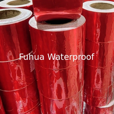 Good price Настраиваемая толщина 1,0 мм Красная Alu.Butyl лента Китайский дизайн стиль Решение для гидроизоляции Ремонт проекта Успех онлайн