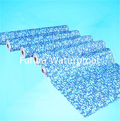 Good price Fuhua Luxury Navy Blue Swimming Pool Liner PVC Укрепленный подкладка онлайн