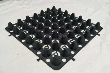 Good price 20mm/25mm/30mm/40mm/50mm Черная HDPE дренажная доска/дренажная лотка онлайн