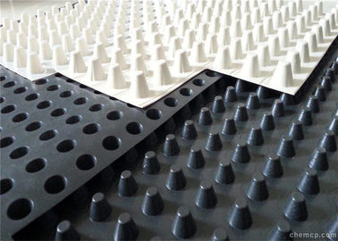 Good price Высококачественный дренажный щит, коврик для дренажа травы, HDPE PP дренажный щит с геотекстилем онлайн